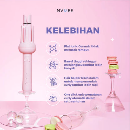 NVMEE - Taurus Hair Styler 2.0 | Catokan Keriting Otomatis