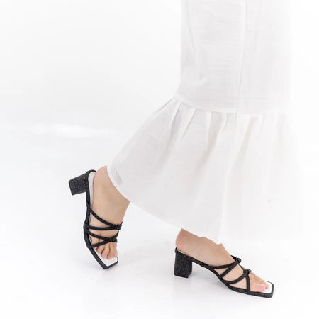 [GURLBUCKET] Basic Sandal Jeans Edition Vol 2 / Sandal Tinggi " Sandal Wanita "