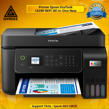 Printer Epson EcoTank L5290 WiFi All-in-One (Print - Scan - Copy - Fax) With ADF New, Pengganti Epson L5190