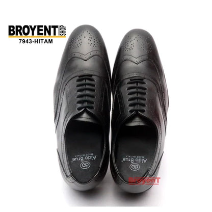 Sepatu Pantofel Pria Kulit Sapi Asli Elegan 7943