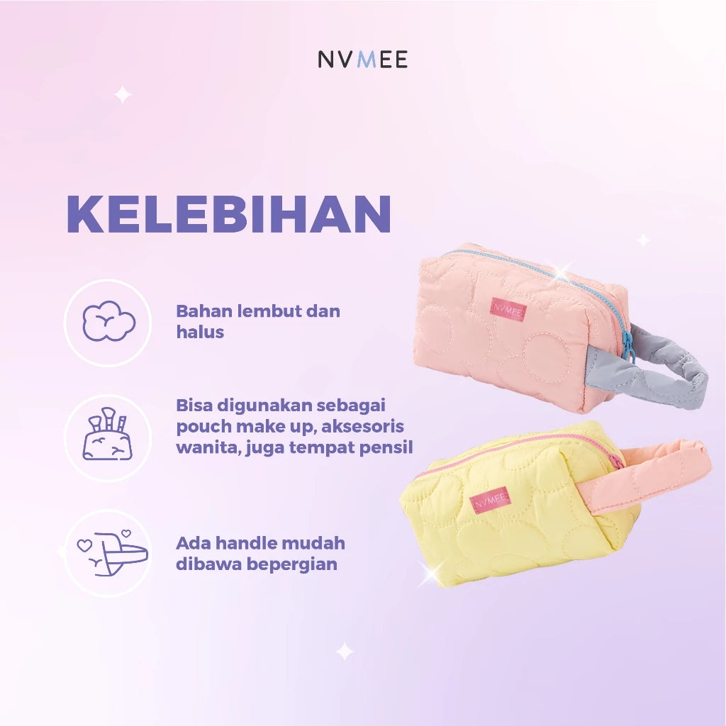 NVMEE - Korean Pouch Pillow Untuk Tempat Make Up Aksesoris
