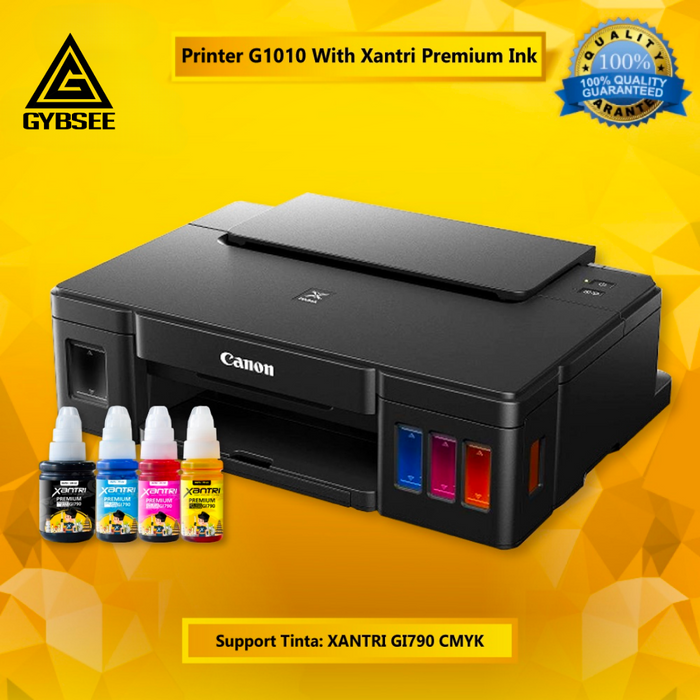 Printer Inkjet Canon PIXMA G1020 / G1010 / G1730 InkTank system New Original Resmi Penerus G1000 Ink Tank GI-790 790 Infus Pabrik Prin