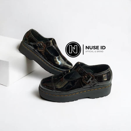 Nuse Id - Loly Sepatu Docmart Wanita / Loafers Wanita