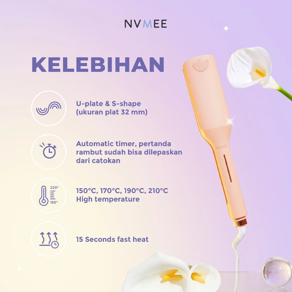 - Catokan Wave Mermaid Cancer Hair Styler