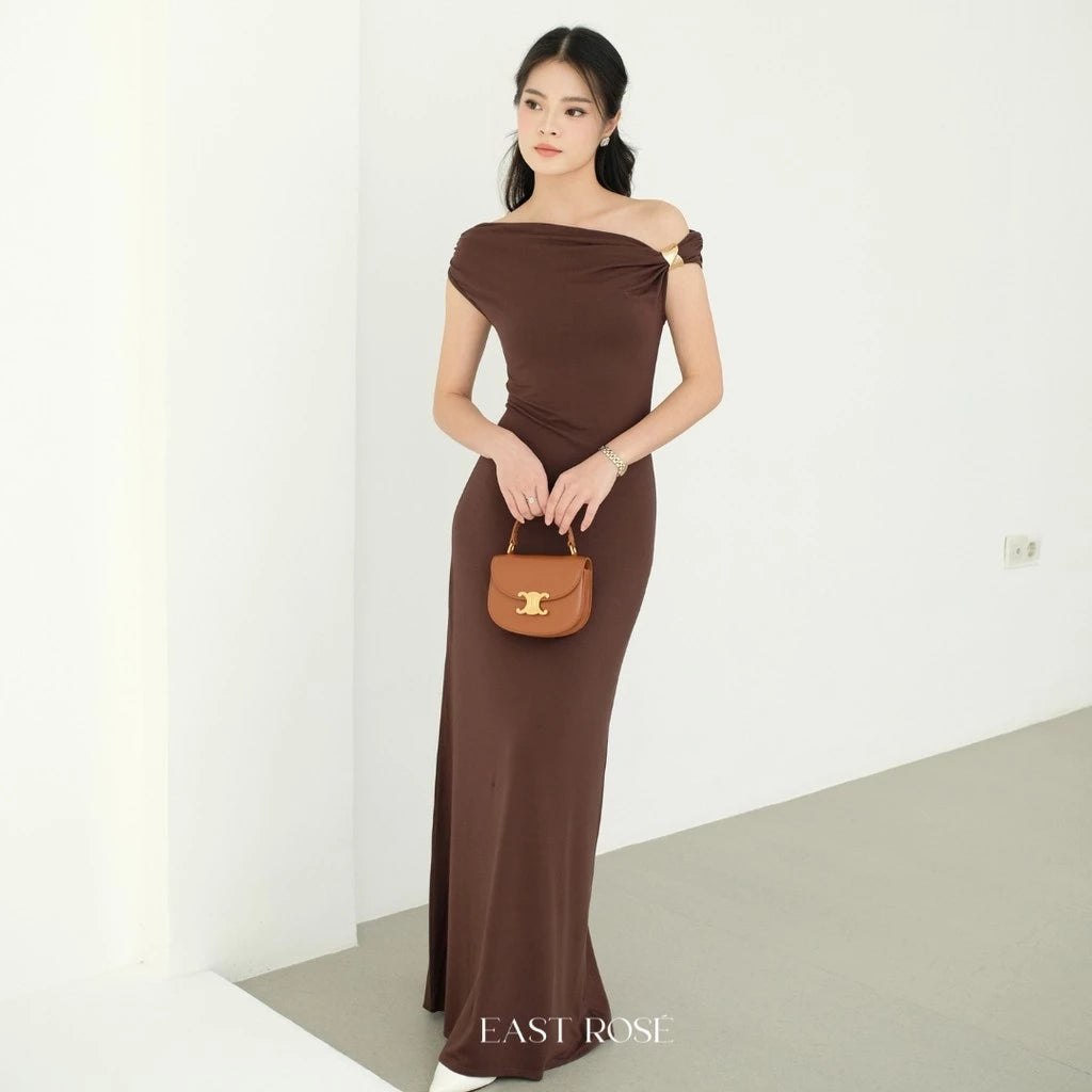 [EastRose] Gioi Dress | Maxi Dress | Dress Pesta | Korean Dress | Gaun Panjang Wanita | Bodycon Dress