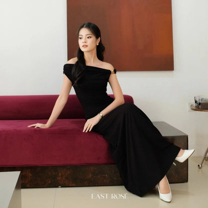 [EastRose] Gioi Dress | Maxi Dress | Dress Pesta | Korean Dress | Gaun Panjang Wanita | Bodycon Dress