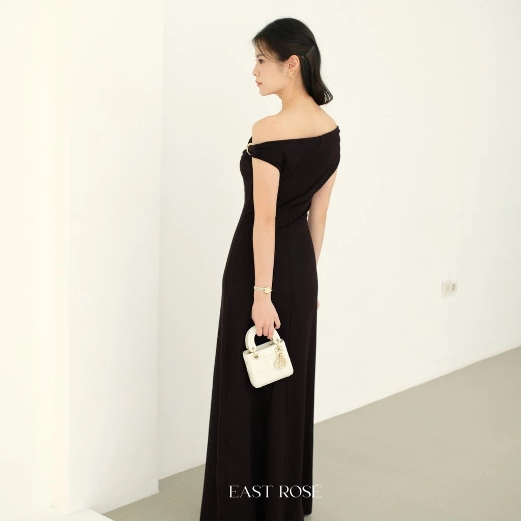 [EastRose] Gioi Dress | Maxi Dress | Dress Pesta | Korean Dress | Gaun Panjang Wanita | Bodycon Dress