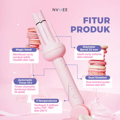 NVMEE - Taurus Hair Styler 2.0 | Catokan Keriting Otomatis