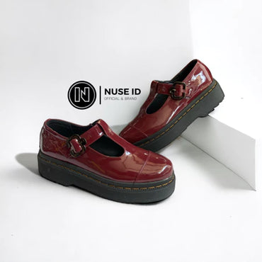 Nuse Id - Loly Sepatu Docmart Wanita / Loafers Wanita
