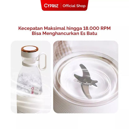 Cypruz USB Blender Portable dan Indicator Low Watt