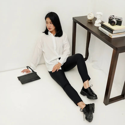 JustLook Saebyeok Sepatu Docmart Sneakers Wanita Sneakers Shoes Fashion Korea