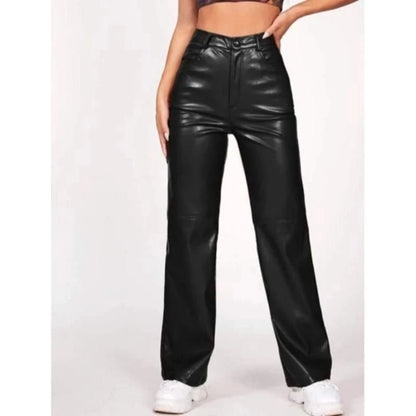 • Pants Leather Limited edition Terbaru Celana Kulot