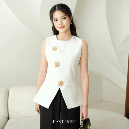 [EastRose] Dune Top | Top Wanita | Atasan Wanita | Pakaian Wanita Vest | Blus | Blouse