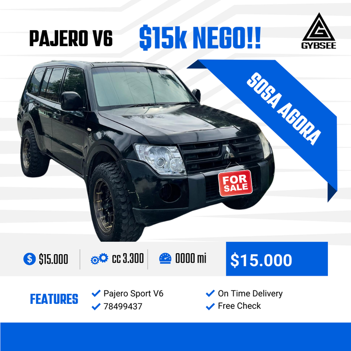 Pajero V6 Second Nego!!