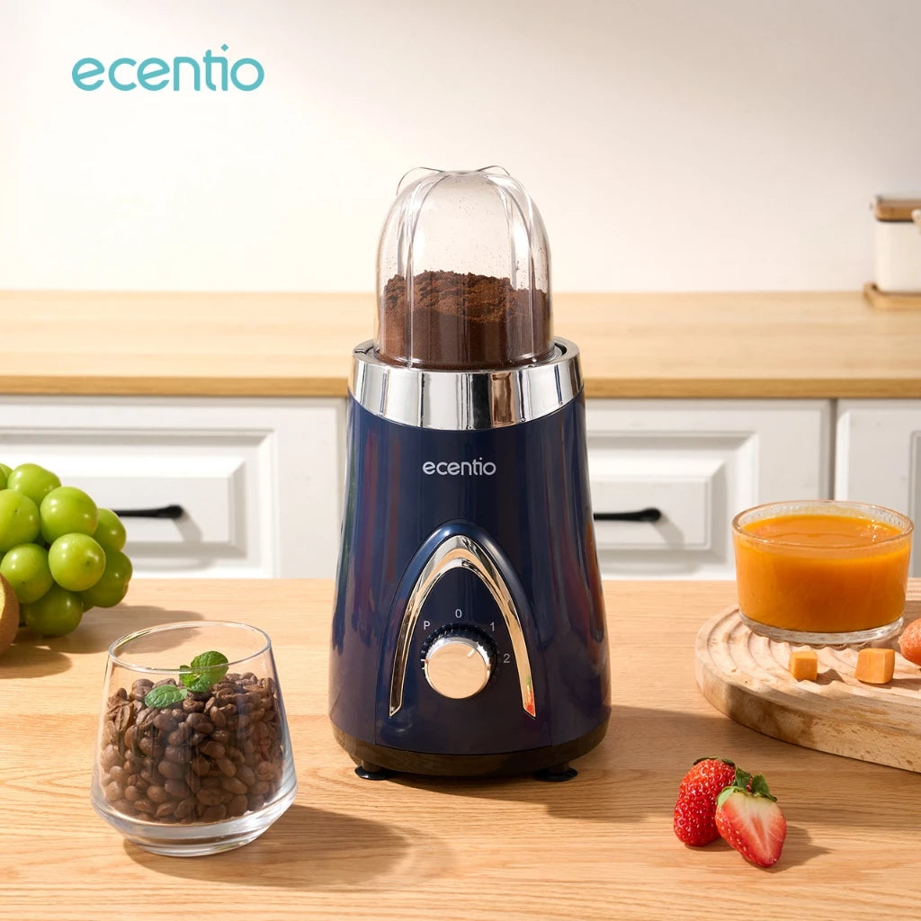 ecentio 5 In 1 Chopper Blender 1000ml+500ml+500ml+300ml juicer blender Bumbu Alat 304 stainless steel Penggiling daging Food