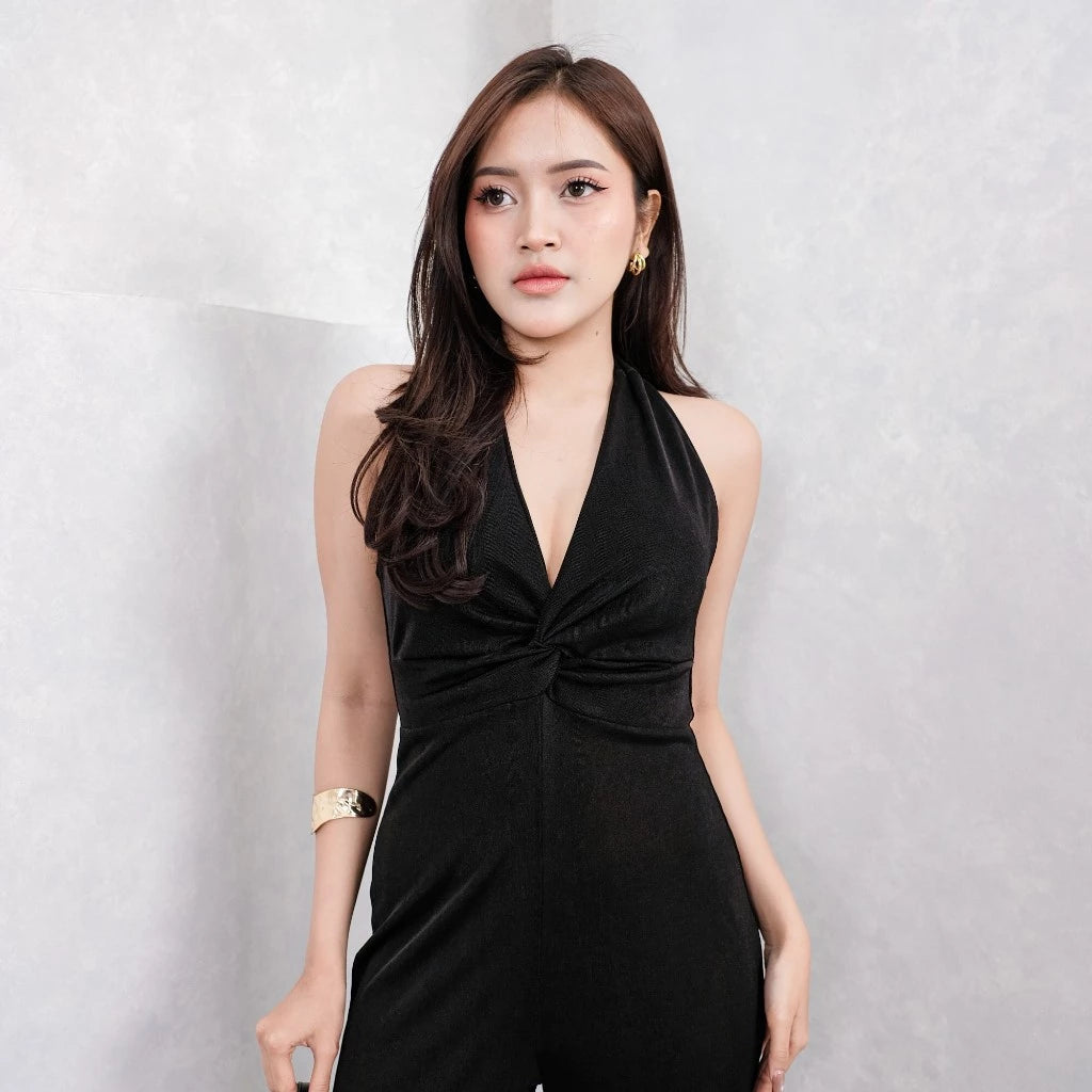 [GURLBUCKET] Juina Jumpsuit / Long Jumsuit / Jumpsuit Panjang / Jumpsuit Spandex "Pakaian Wanita"