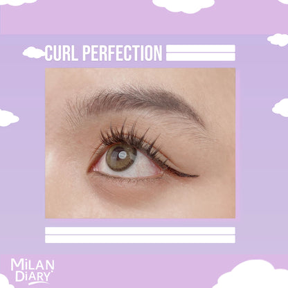 SUNFLOWER 3D Cute Mini Eyelash Curler / Penjepit Bulu Mata Dengan Silikon