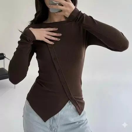 ATASAN WANITA KNIT CROP TOP MARCH TOP BAHAN KNIT RIB KOREAN STYLE