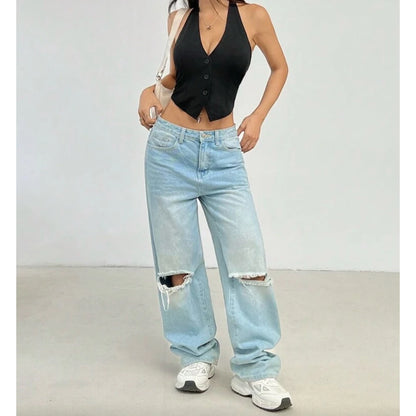 Helena top tanktop wanita backless scuba crop top atasan wanita