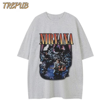 TREPUB.T-shirt Oversize TRE 89 Baju Kaos Korean Style | Pria Wanita /220