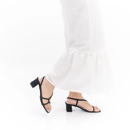[GURLBUCKET] Basic Sandal Jeans Edition Vol 2 / Sandal Tinggi " Sandal Wanita "