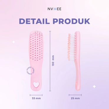 NVMEE - Hair Comb Mini Size Sisir Mini Travel Size