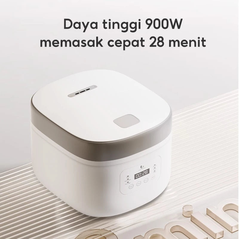 HAN RIVER Rice Cooker 2.2L Magic Com 6 Menu Masak Anti Lengket Smart Micro Processor Penanak Nasi Multifungsi Digital