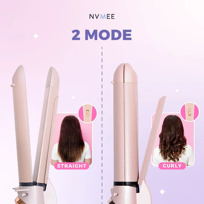 PRE - ORDER] NVMEE - Catokan Rambut 2in1 LED Touch Sagitarius Hair Styler