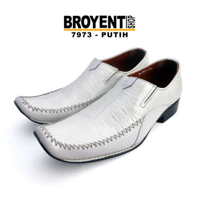 Sepatu Pantofel Pria Kulit Sapi Asli 7973 Size 38-47