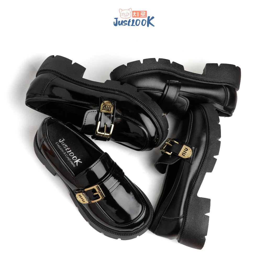 JustLook Boyoung Sepatu Mary Janes Sepatu Docmart Sneakers Wanita Sneakers Shoes Fashion Korea