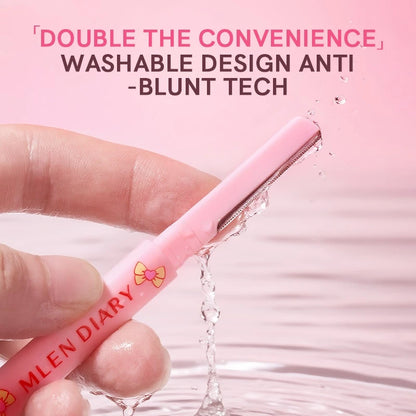 MLEN DIARY Pemangkas Alis Ujung Ganda Cukur Alis, Pemangkas Alis Serbaguna, Anti Gores, Untuk Pemula  5.0  198 penilaian 846 Terjual