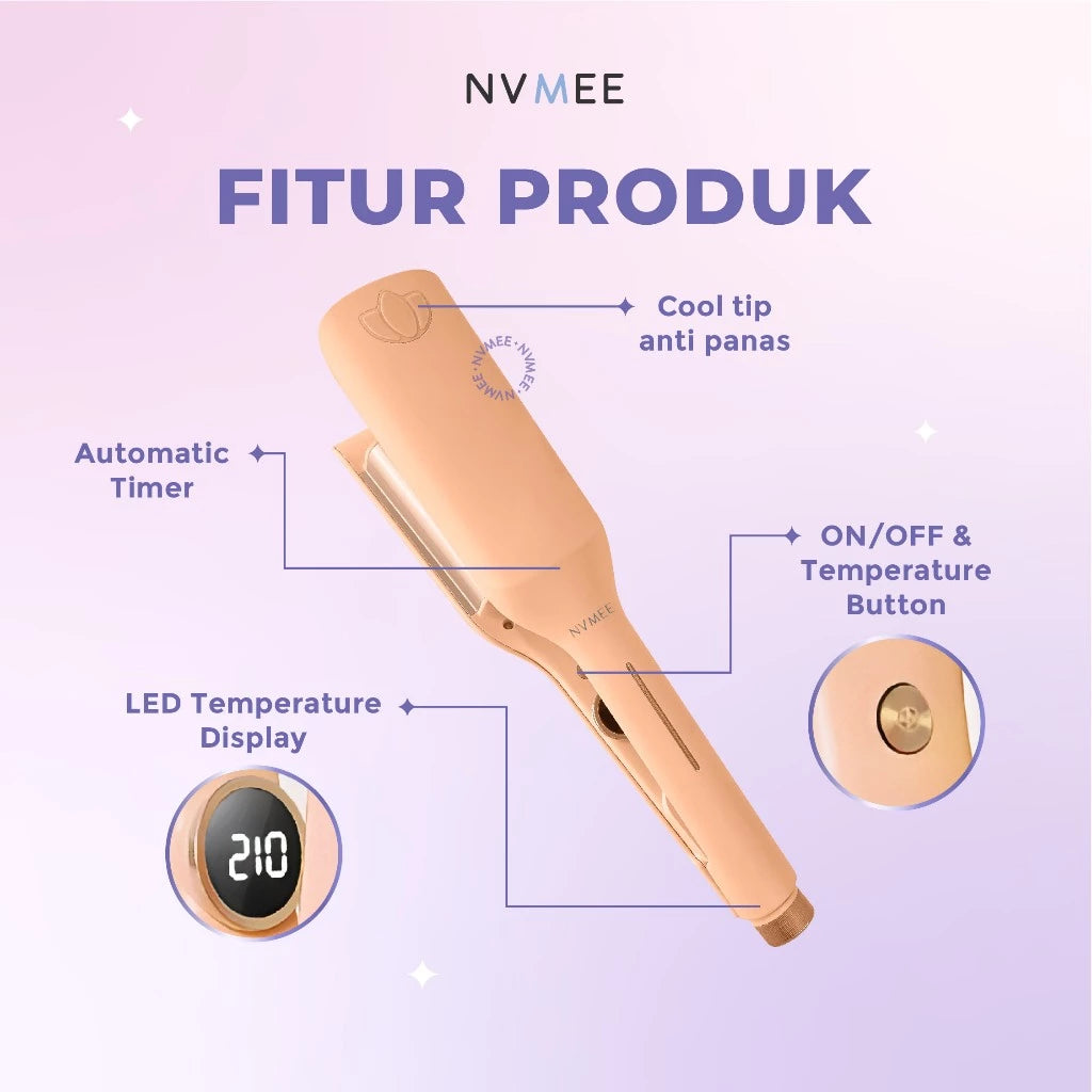 - Catokan Wave Mermaid Cancer Hair Styler