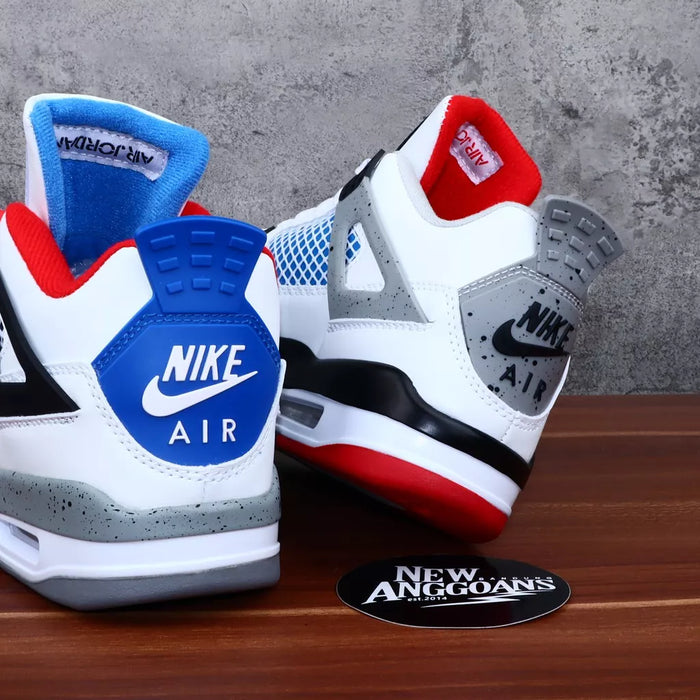 Nike Air Jordan 4 Retro What The Red Sneakers Hypebeast