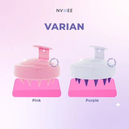 NVMEE - Sisir Pijat Keramas Silikon Lembut Anti Rambut Rontok