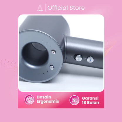 AIUEO AirFlowPro Hair Dryer Salon Profesional Ringan Angin Kencang