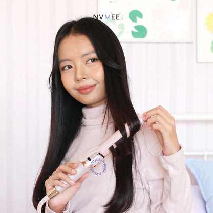 PRE - ORDER] NVMEE - Catokan Rambut 2in1 LED Touch Sagitarius Hair Styler