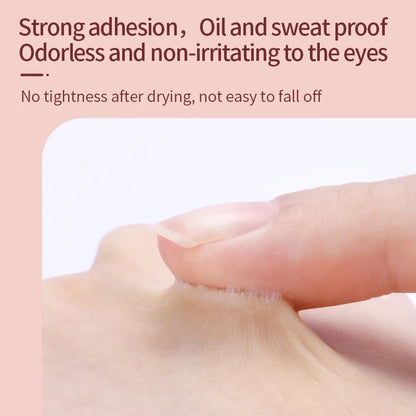 MLEN DIARY Lem Bulu Mata 5ml Untuk Bulu Mata Palsu Lem Bulu Mata Tahan Super Kuat Lateks Cocok Untuk Mata Sensitif Tahan Air