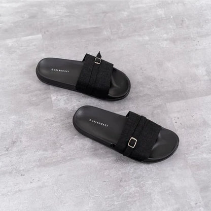 [GURLBUCKET]Daily Flat Sandal Vol 2 / Mojji Sandal / Nujji Sandal / Sandal Flat " Sandal Wanita "