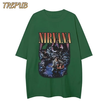 TREPUB.T-shirt Oversize TRE 89 Baju Kaos Korean Style | Pria Wanita /220