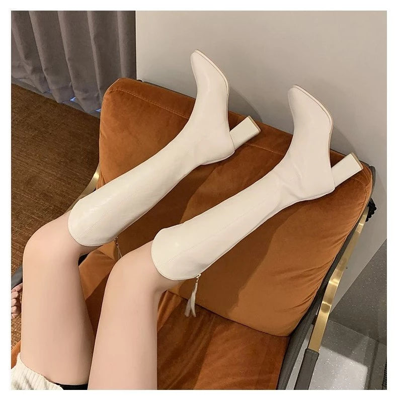 COD ASNK SEPATU BOOTS HEELS WANITA STYLE KOREA SPORT SHOES GT-333