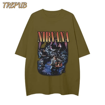 TREPUB.T-shirt Oversize TRE 89 Baju Kaos Korean Style | Pria Wanita /220
