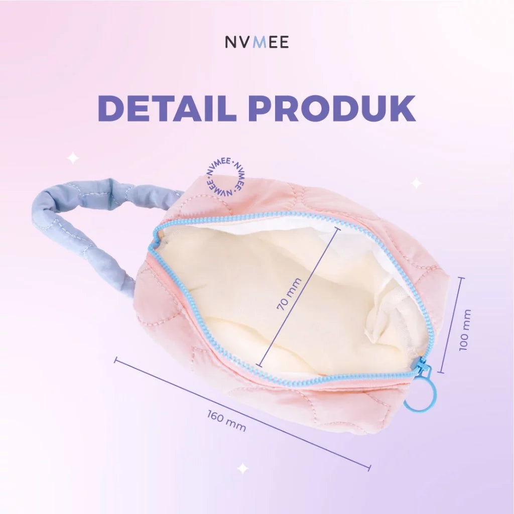 NVMEE - Korean Pouch Pillow Untuk Tempat Make Up Aksesoris