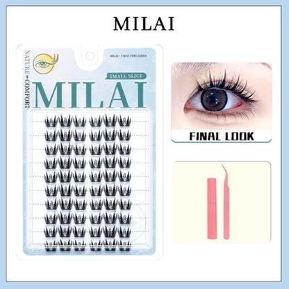 MILAI C04 Kembang Bulu Mata Palsu Serat Kapas Premium - Bulumata Eyelash Extension