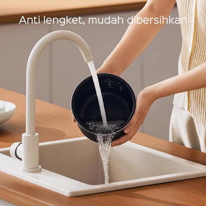 HAN RIVER Rice Cooker 2.2L Magic Com 6 Menu Masak Anti Lengket Smart Micro Processor Penanak Nasi Multifungsi Digital