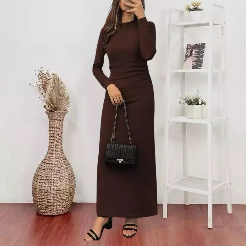 Givina Dress Knit Wanita Woman Knit Long Dress | ORINA DRESS KNIT IBU HAMIL