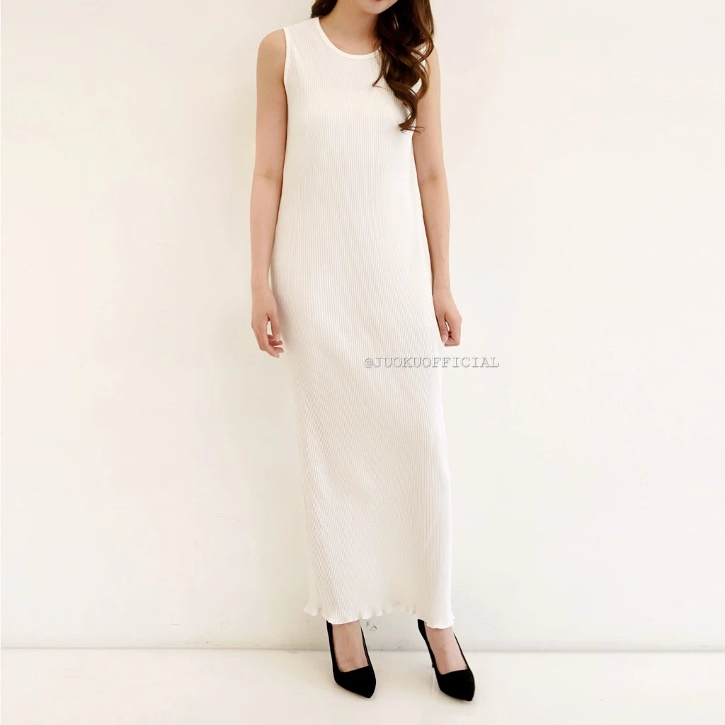 Inner Dress Span Wavy Plisket Lidi / Dress Wavy / Dress Span / Dress Polos Plisket / Inner Plisket / Dress Plisket / Inner Pleated Dress