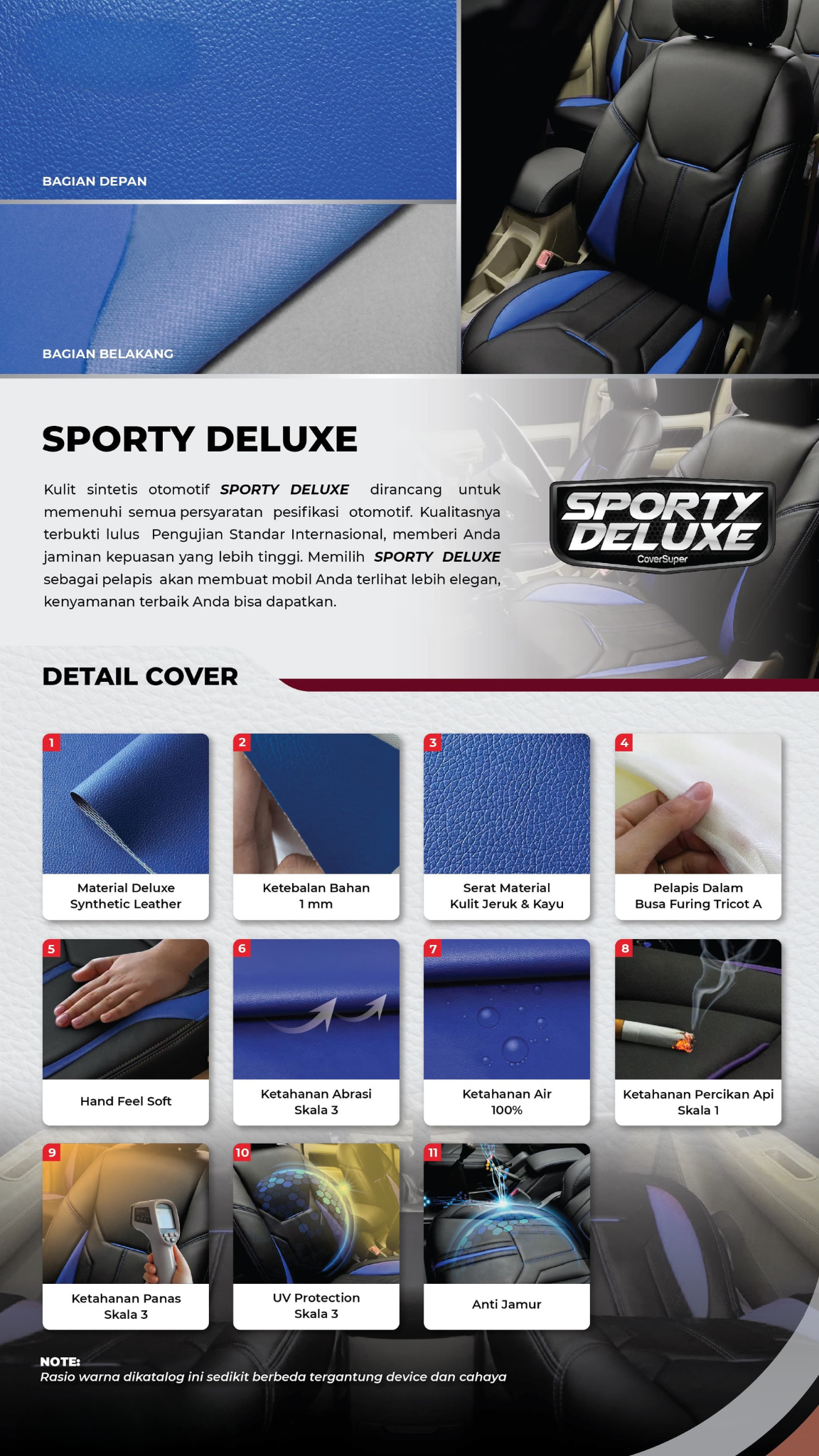 Sport Car Seat Cover