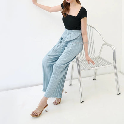 Celana Kulot Plisket BB Wavy / Kulot BB / Pleated Cullote Pants / Pleated Pants
