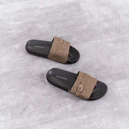 [GURLBUCKET]Daily Flat Sandal Vol 2 / Mojji Sandal / Nujji Sandal / Sandal Flat " Sandal Wanita "