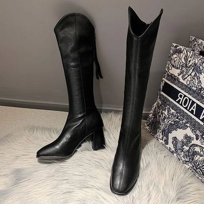 COD ASNK SEPATU BOOTS HEELS WANITA STYLE KOREA SPORT SHOES GT-333